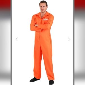 Men's Orange Prison jumpsuit